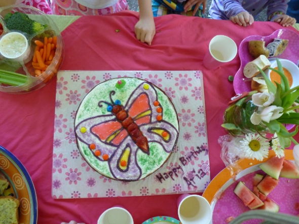 Butterfly cake, made by Keith